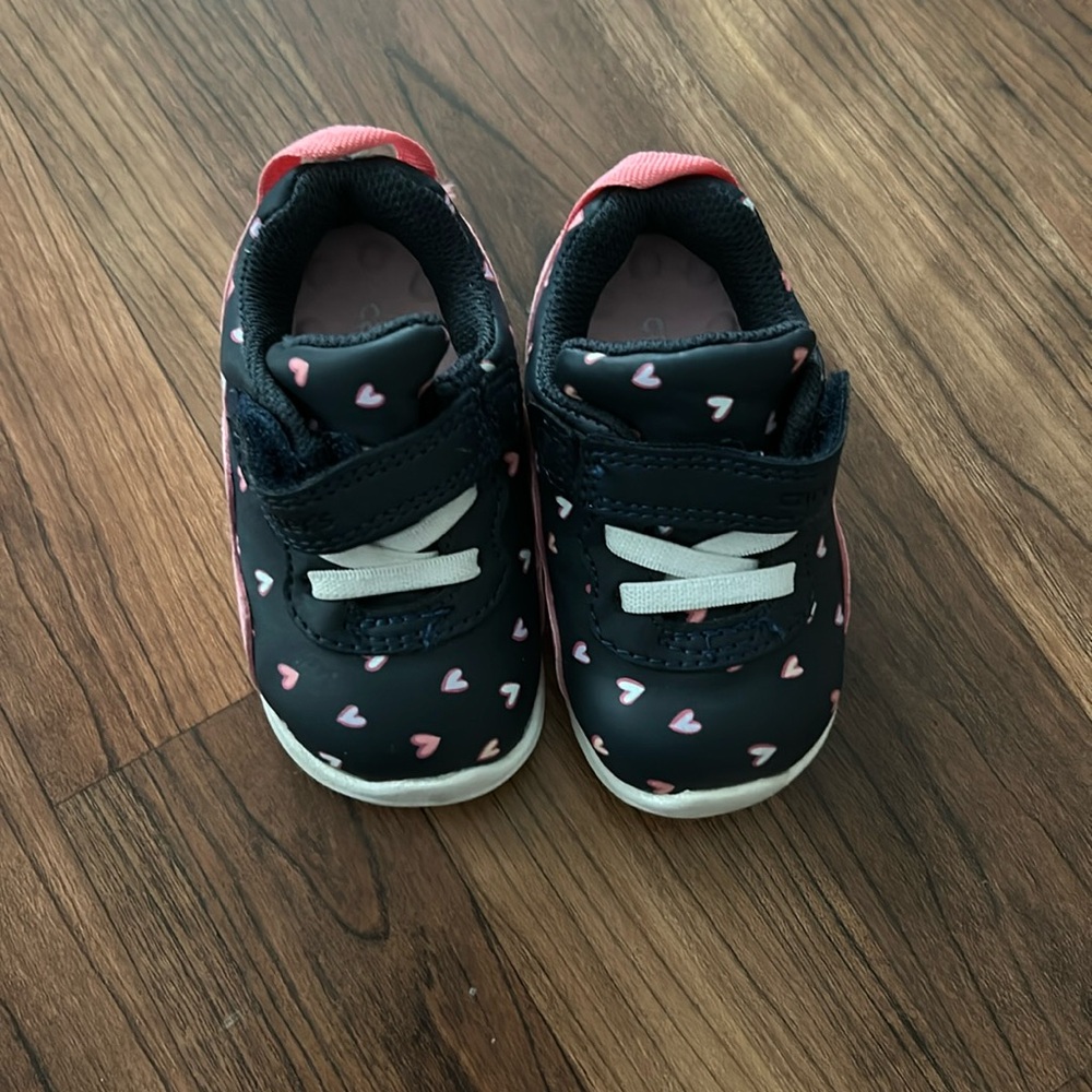 Carters brand. Baby girl shoes. Size 3.5